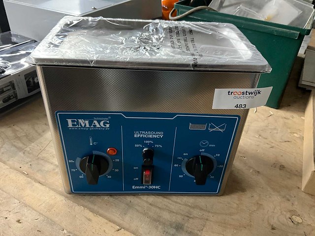 Emag emmi 30hc ultrasoonreiniger - afbeelding 4 van  10
