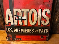 Emaille “bières artois” | horeca-/reclamebord - afbeelding 4 van  7