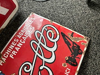 Emaille bord vintage dollé - afbeelding 4 van  5