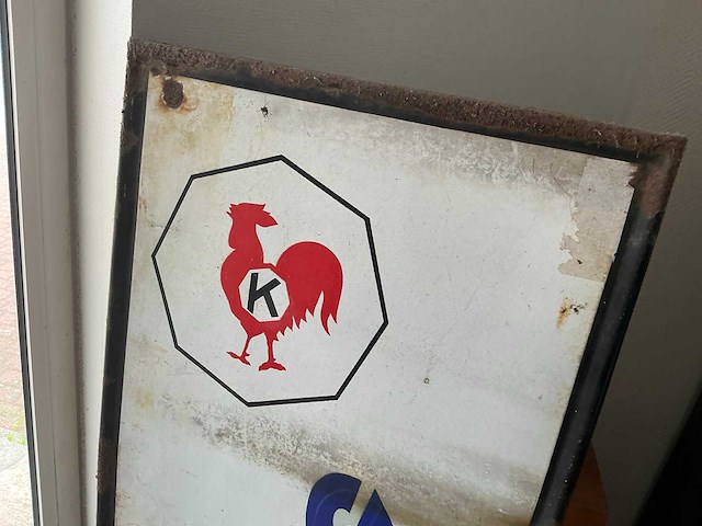 Emaille bord vintage elberg pils - afbeelding 3 van  8