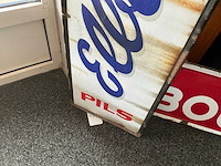 Emaille bord vintage elberg pils - afbeelding 5 van  8