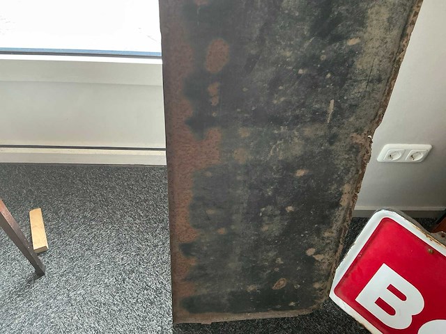 Emaille bord vintage elberg pils - afbeelding 8 van  8