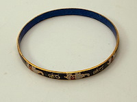 Emaille cloisonné armband met olifantenmotief - afbeelding 6 van  6