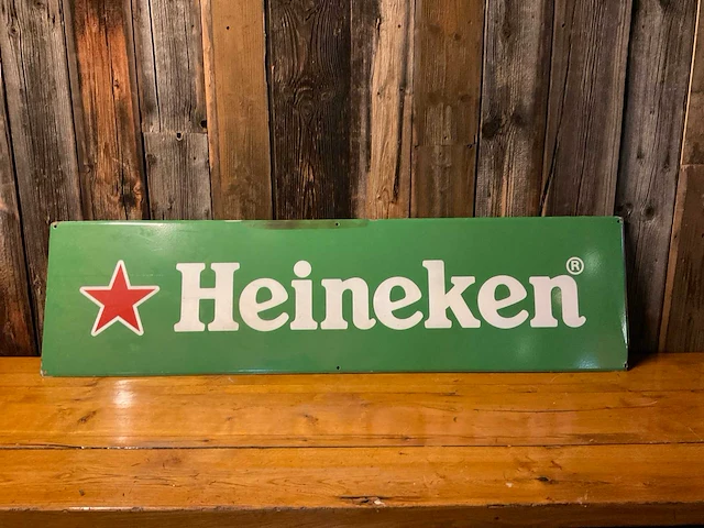 Emaille “heineken” | horeca-/reclamebord - afbeelding 2 van  4