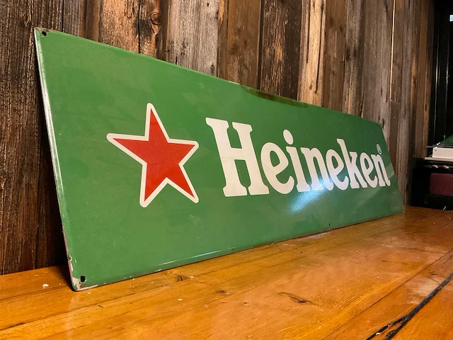 Emaille “heineken” | horeca-/reclamebord - afbeelding 3 van  4