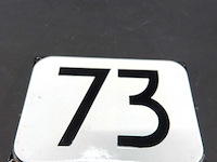 Emaille huisnummerbord - afbeelding 1 van  5