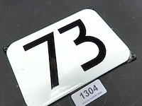Emaille huisnummerbord - afbeelding 2 van  5