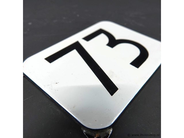 Emaille huisnummerbord - afbeelding 4 van  5