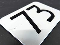 Emaille huisnummerbord - afbeelding 4 van  5