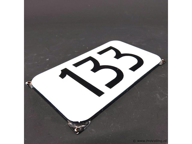 Emaille huisnummerbord - afbeelding 3 van  5