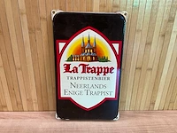 Emaille “la trappe” | horeca-/reclamebord