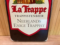 Emaille “la trappe” | horeca-/reclamebord - afbeelding 5 van  6