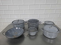 Emaille pan (6x) - afbeelding 2 van  4