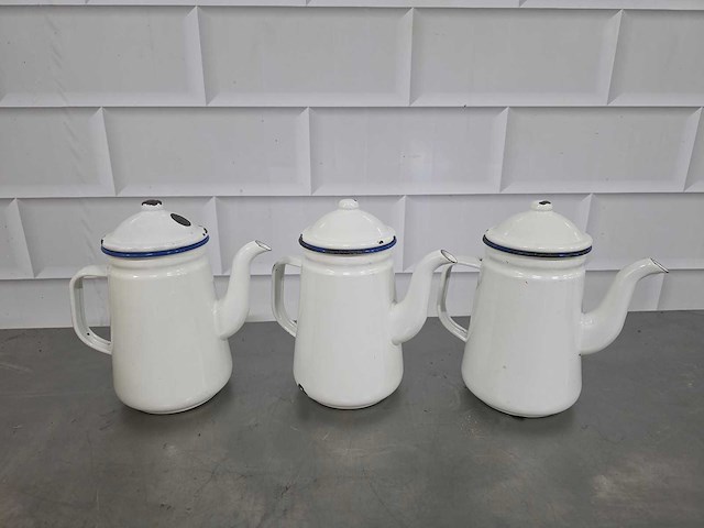 Emaille schenkkan (12x) - afbeelding 2 van  4