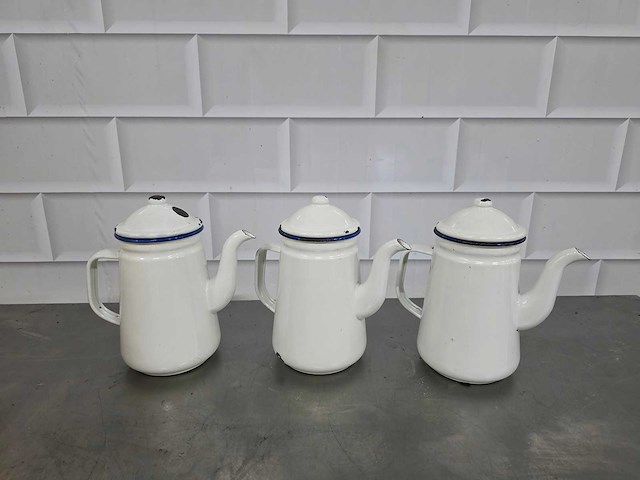 Emaille schenkkan (12x) - afbeelding 3 van  4