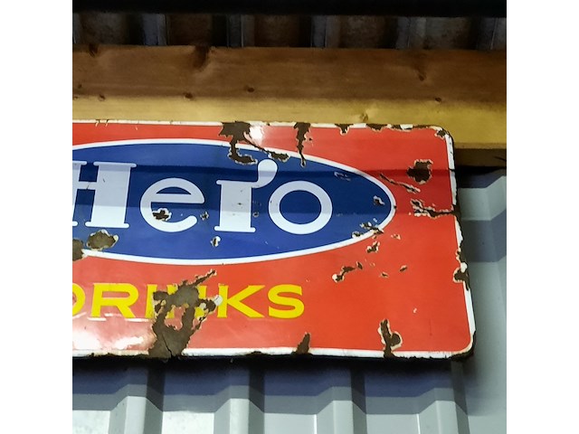 Emaille wandbord hero drinks, merk: langcat - afbeelding 3 van  4