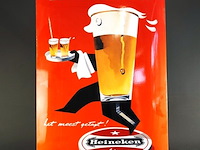 Emaillen bord heineken - afbeelding 1 van  7