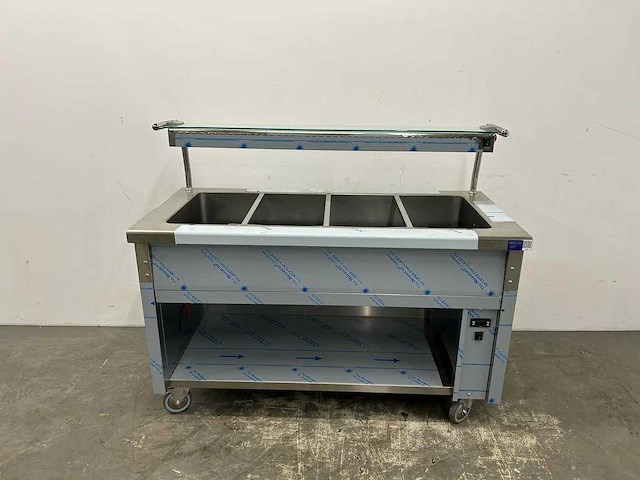 Emainox - r15 - bain-mariewagen met warmtebrug - afbeelding 4 van  8