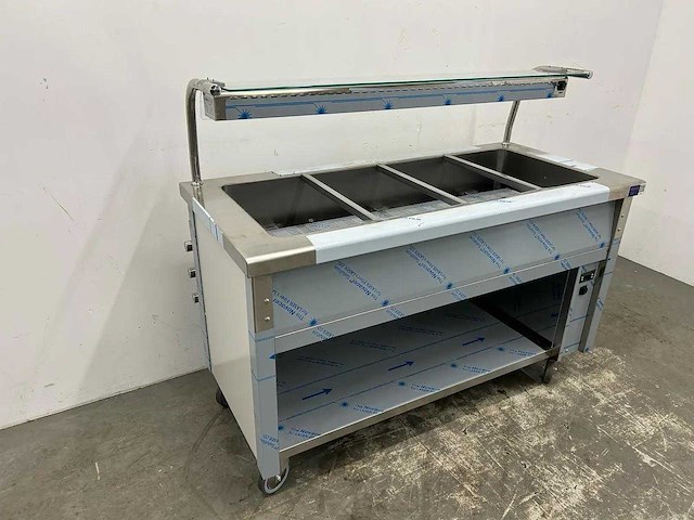 Emainox - r15 - bain-mariewagen met warmtebrug - afbeelding 4 van  8