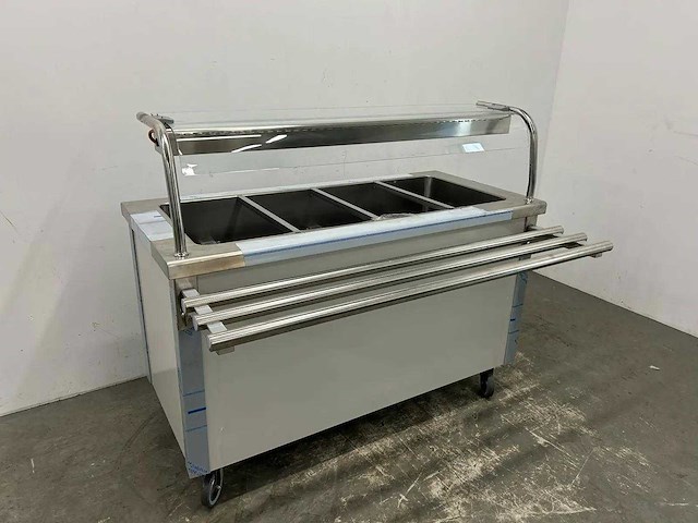 Emainox - r15 - bain-mariewagen met warmtebrug - afbeelding 7 van  8