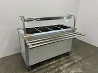 Emainox - r15 - bain-mariewagen met warmtebrug - afbeelding 7 van  8