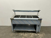 Emainox - r15 - bain-mariewagen met warmtebrug - afbeelding 5 van  8