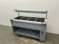 Emainox - r15 - bain-mariewagen met warmtebrug - afbeelding 2 van  4