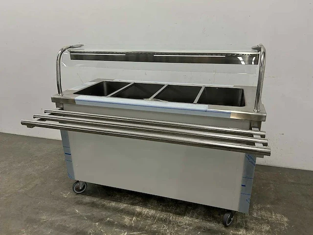 Emainox - r15 - bain-mariewagen met warmtebrug - afbeelding 2 van  8
