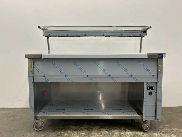 Emainox - r15 - bain-mariewagen met warmtebrug - afbeelding 3 van  8