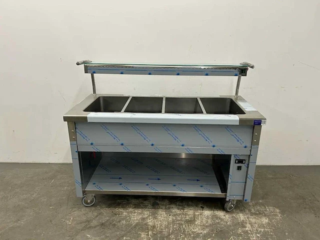 Emainox - r15 - bain-mariewagen met warmtebrug - afbeelding 5 van  8