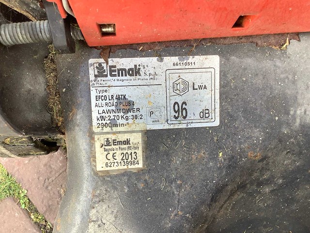 Emak efco lr 48tk grasmaaier - afbeelding 5 van  5