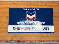 Emallie bord "chevron motoroils"