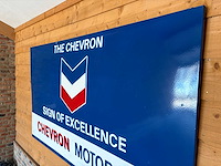 Emallie bord "chevron motoroils" - afbeelding 5 van  6
