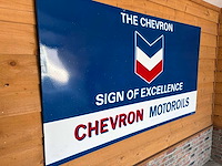 Emallie bord "chevron motoroils" - afbeelding 2 van  6