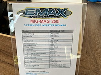 Emax 250i mig-mag lasapparaat - afbeelding 6 van  7