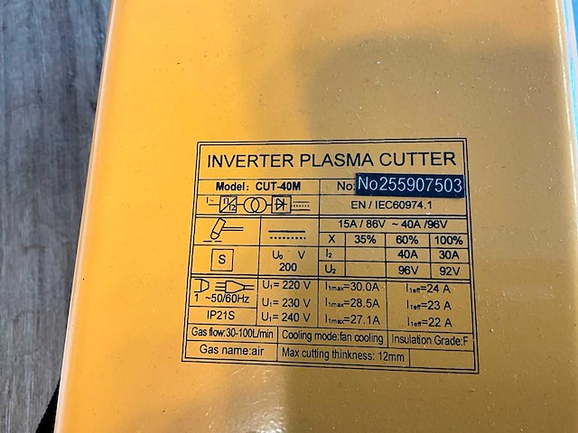 Emax cut 40m plasmasnijmachine - afbeelding 2 van  4