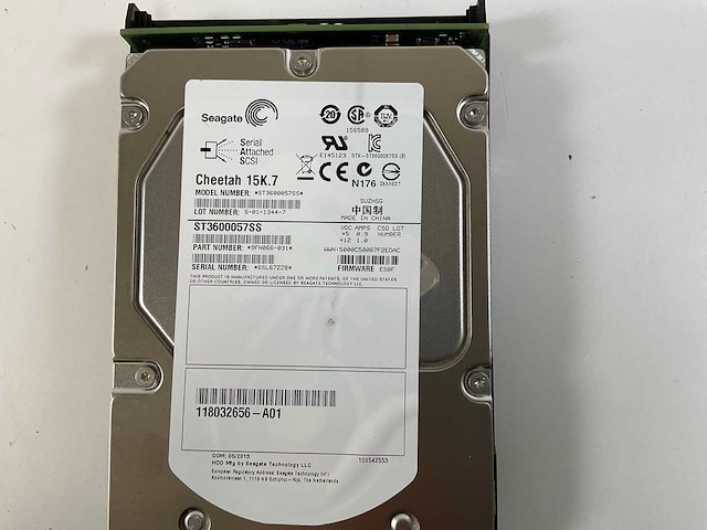 Emc (ep), 7x 600 gb sas (st3600057ss) network attached storage - afbeelding 2 van  11