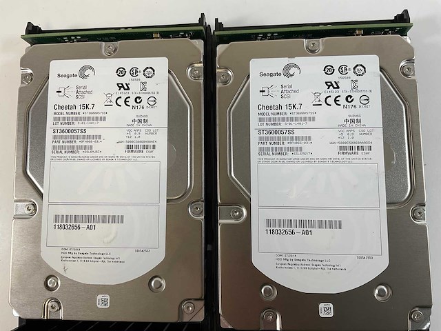 Emc (ep), 7x 600 gb sas (st3600057ss) network attached storage - afbeelding 3 van  11