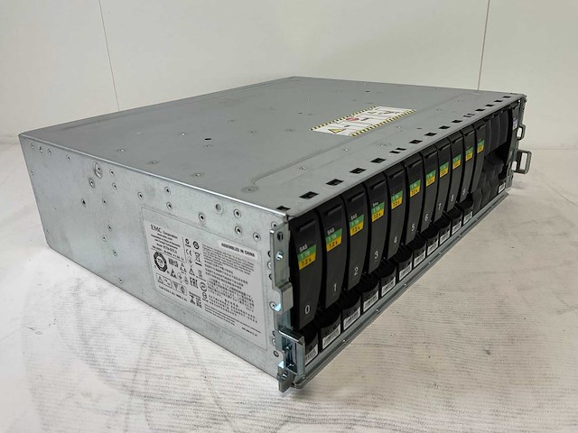 Emc (ktn-stl3) 10x 1 tb sas(st1000nm0023) - 1x 1 tb sas(st31000424ss) - 1x 300 gb sas(hus156030vls600) disk array enclosure - afbeelding 4 van  10