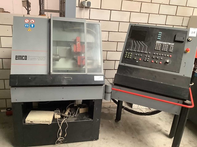 Emco - turn 120 - cnc-draaibank - afbeelding 2 van  6