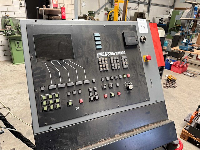 Emco - turn 120 - precisie draaibank cnc - afbeelding 7 van  13