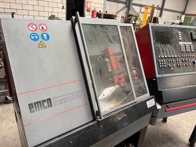 Emco - turn 120 - precisie draaibank cnc - afbeelding 11 van  13