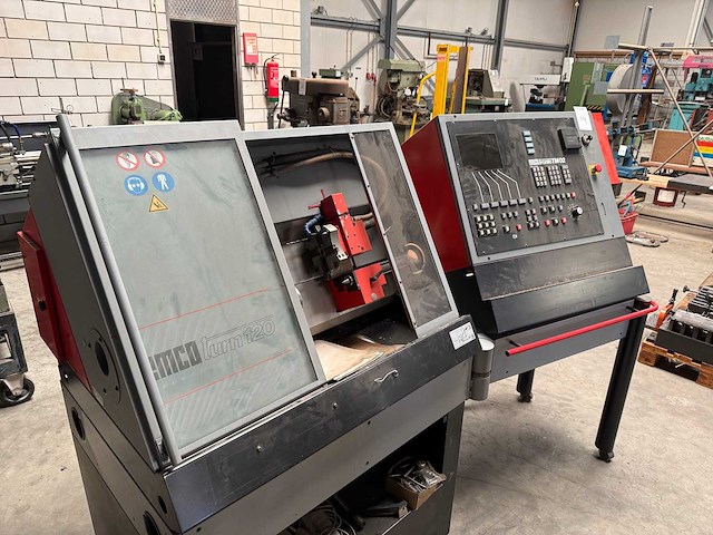 Emco - turn 120 - precisie draaibank cnc - afbeelding 1 van  13