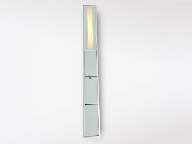 Emco asis inbouwmodule 17x158x15 cm met verlichting - afbeelding 3 van  10