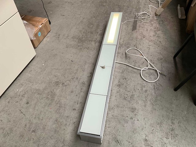 Emco asis inbouwmodule 17x158x15 cm met verlichting - afbeelding 2 van  10