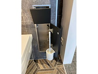 Emco inbouwborstelgarnituur en closetrolhouder - afbeelding 3 van  5