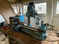 Emco maximat super 11 centerdraaibank met kolomboor hulpstuk - afbeelding 2 van  12