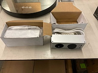 Emco opbouwwandcontactdoos met schakelaar (2x) - afbeelding 2 van  2