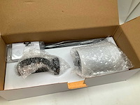 Emco toiletset met toiletborstelhouder handdoekhaak en toiletrolhouder mat zwart - afbeelding 4 van  6