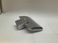 Emco trend toiletrolhouder met klep chroom - afbeelding 3 van  5